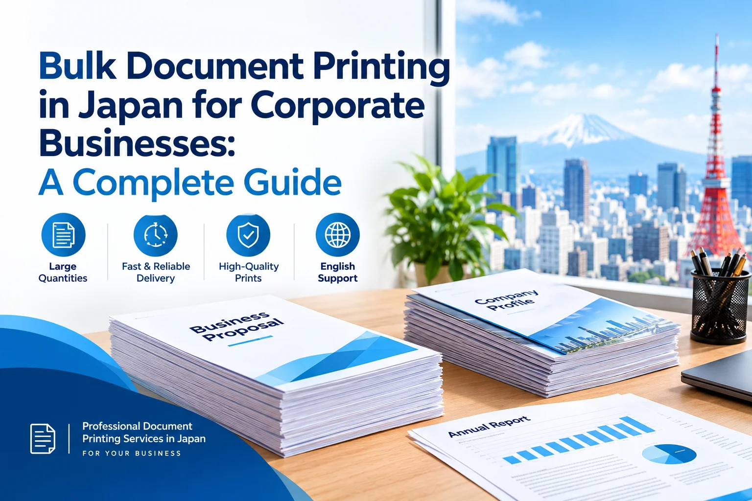 Bulk Document Printing in Japan for Corporate Businesses