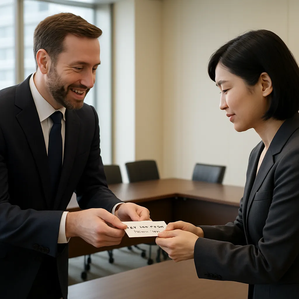 The Foreign Founder's Guide to Business Cards in Japan