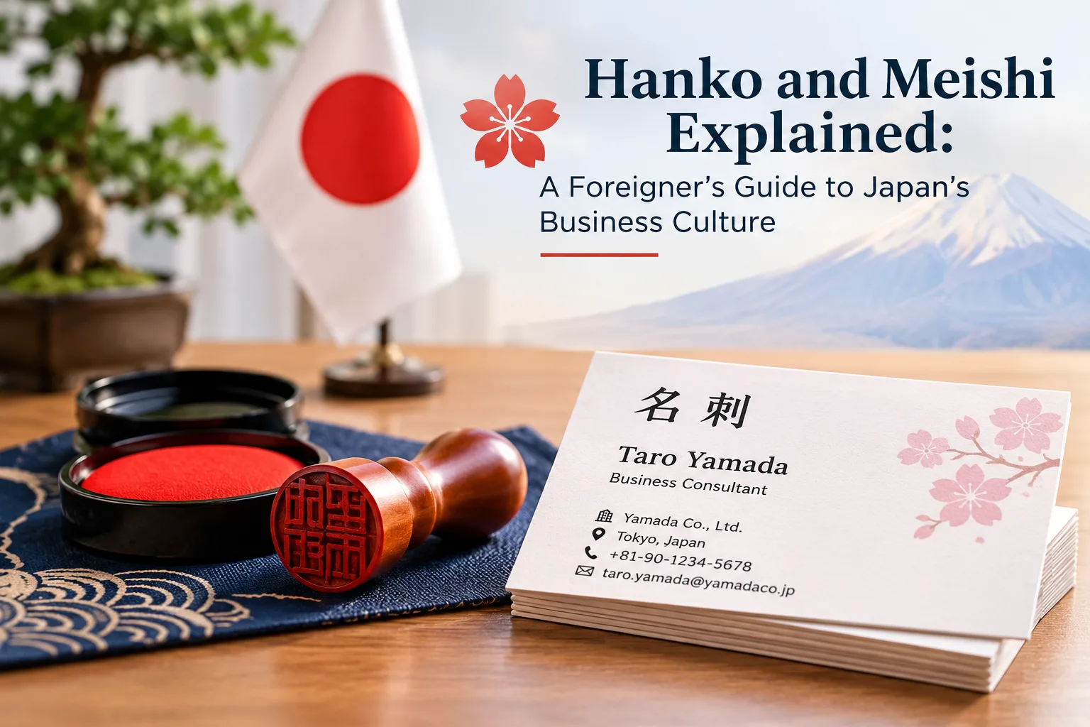 Hanko and Meishi Explained: Japan's Business Culture