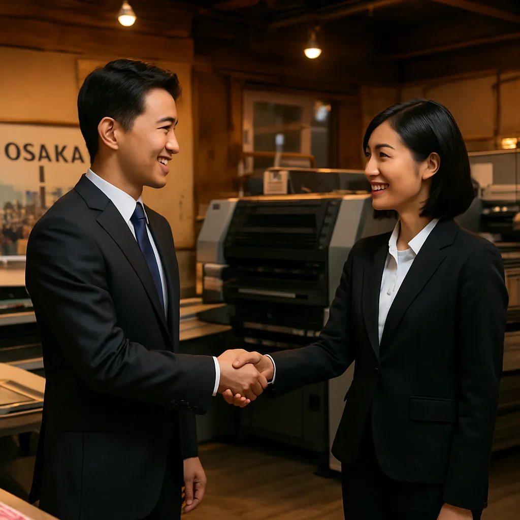 Print Japan Partners with Osaka Local Printers